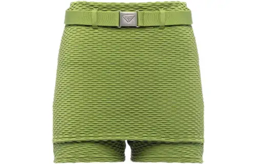 PRADA Casual Shorts Women's Green Moderate