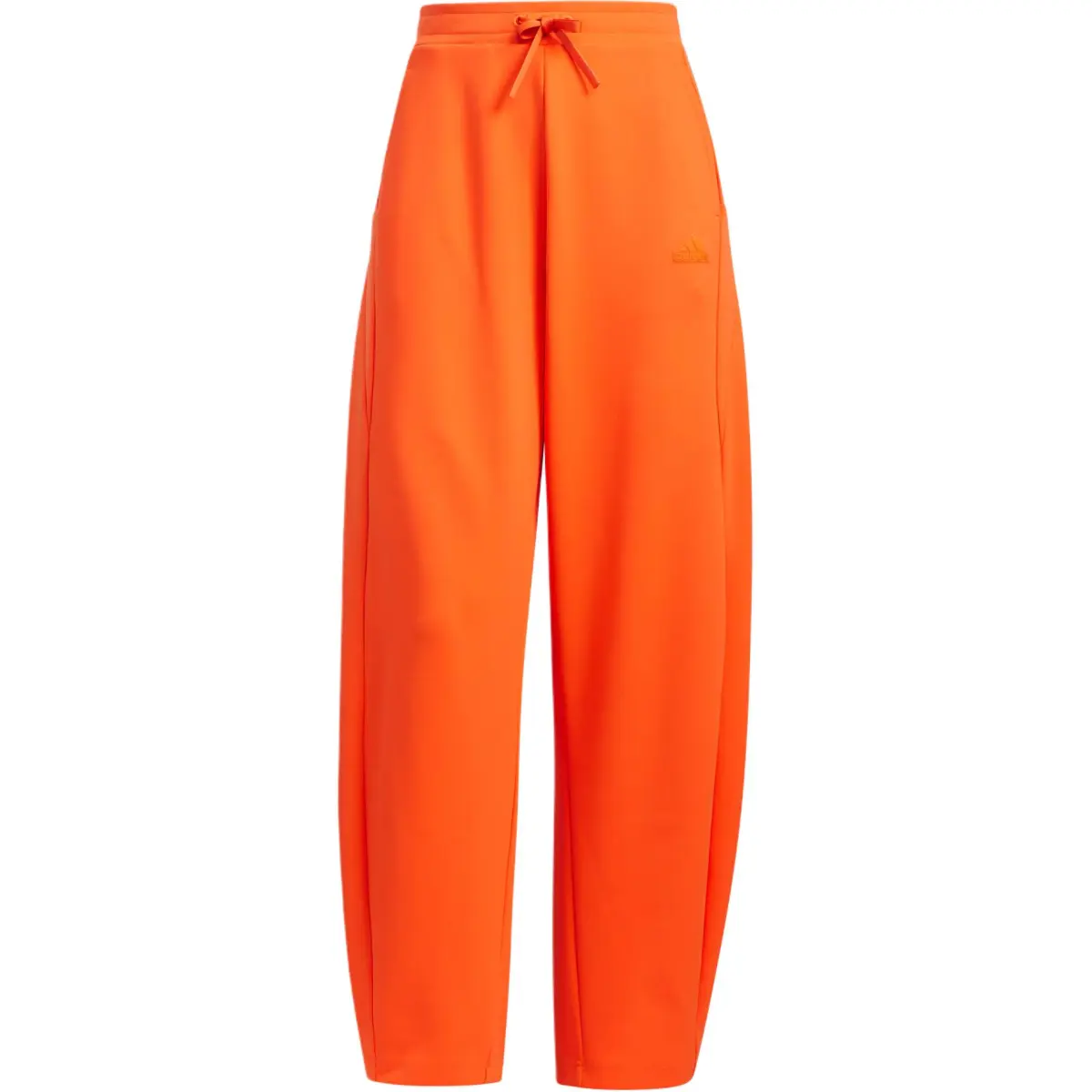 Adidas Fustl Pants Knitted Sweatpants Women's Half Impact Orange