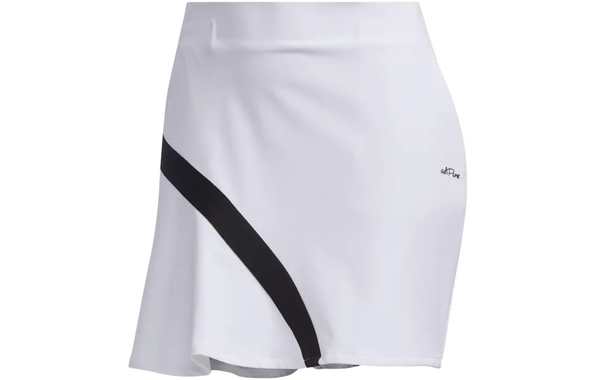 Adidas Casual Shorts Women's White Moderate Straight Fit Pants