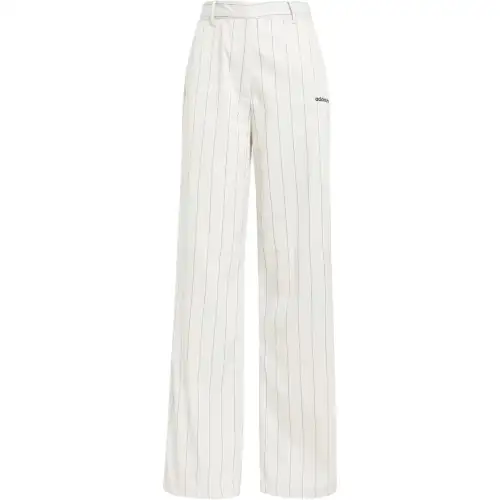 Adidas Originals pinstripe-pattern logo trousers