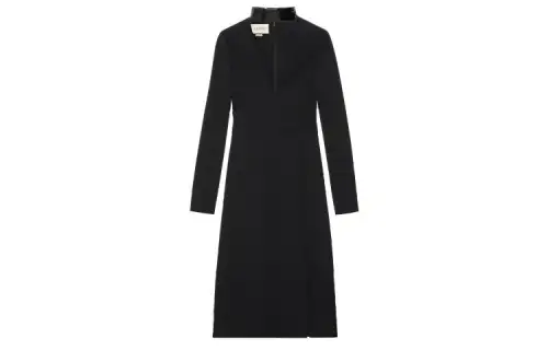 GUCCI Long Sleeved Dress Women's Black