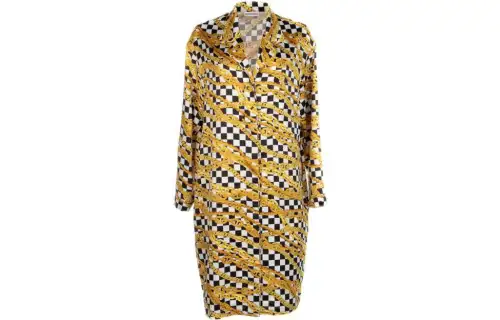 Balenciaga Chain Printed Oversized Dress