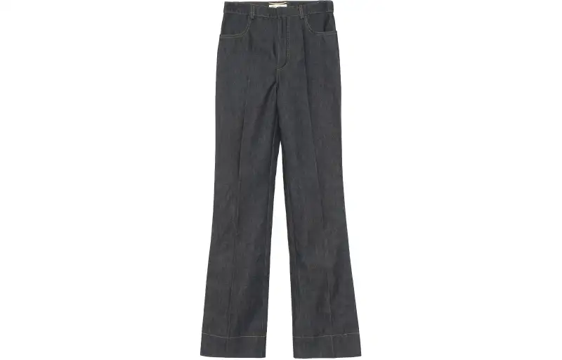 SAINT LAURENT Flared High rise Jeans