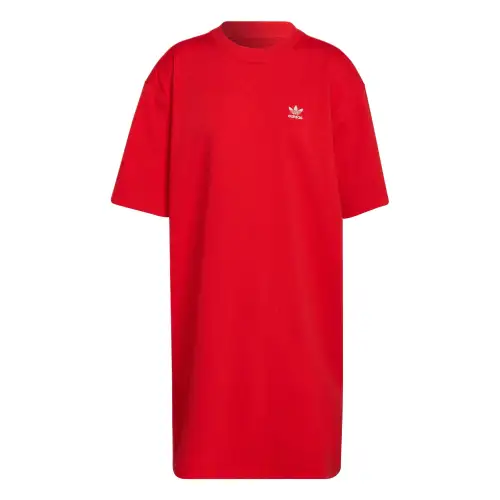 Adidas Originals Short Sleeved Dress Women's Bright Red