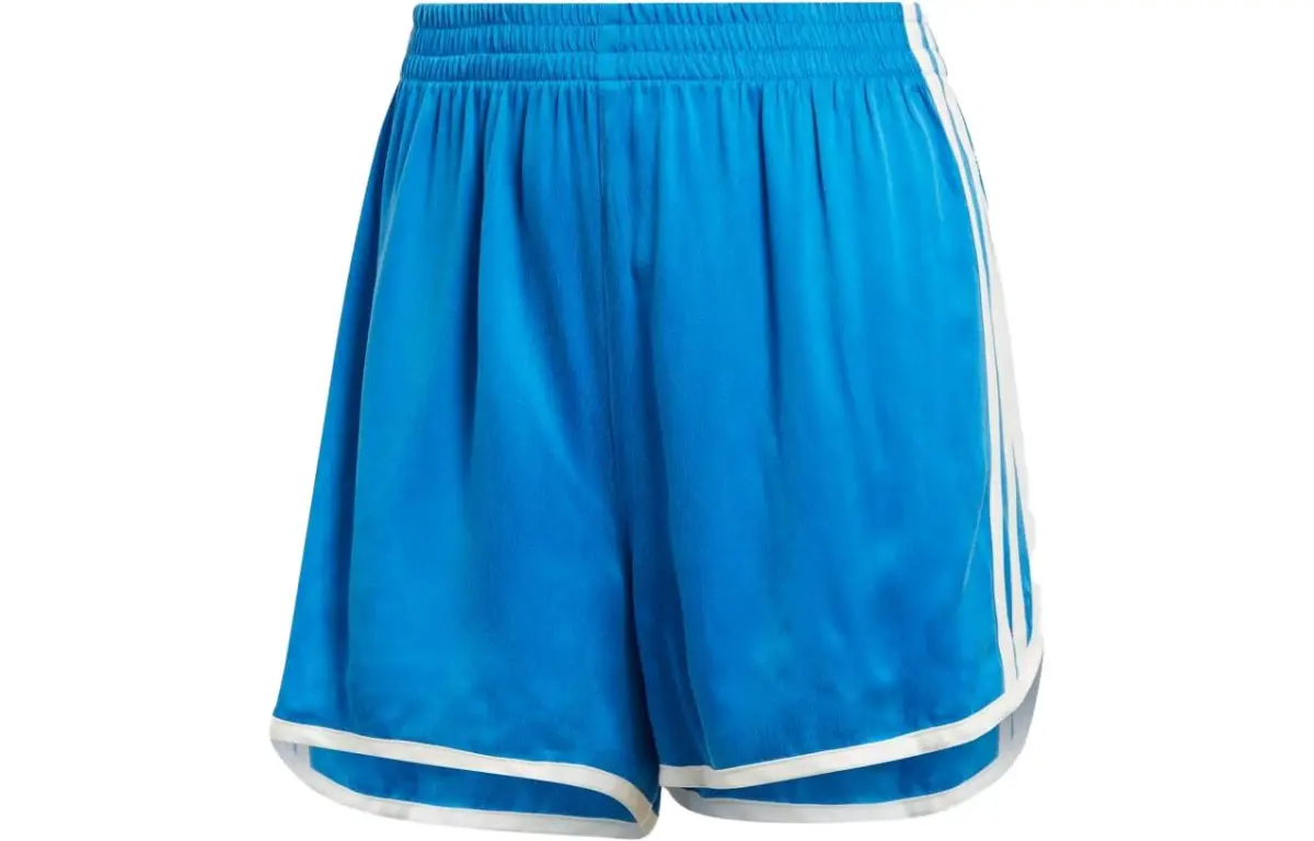 Adidas Casual Shorts Women's Blue Moderate