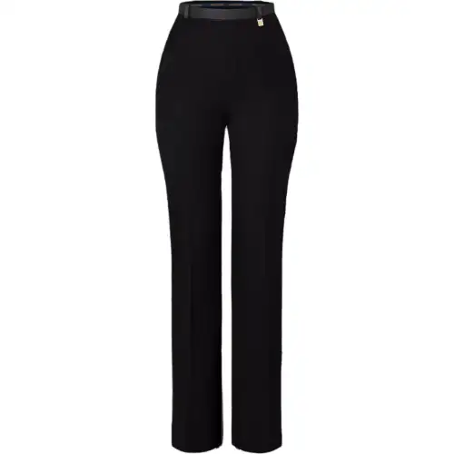 Lv Technical Gabardine Fitted Pants