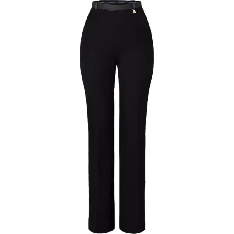 Lv Technical Gabardine Fitted Pants