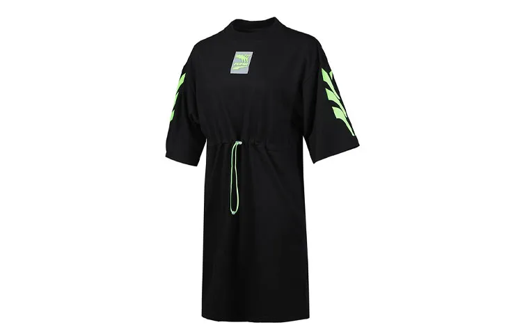 PUMA Short Sleeved Dress Women's Black