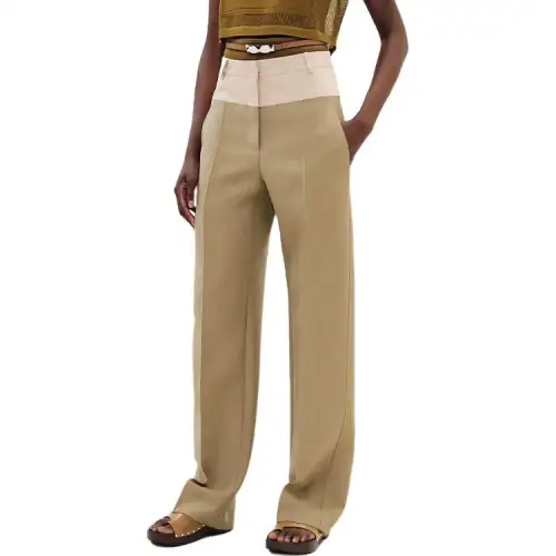 HERMES Casual Pants Women's Cardamom Green