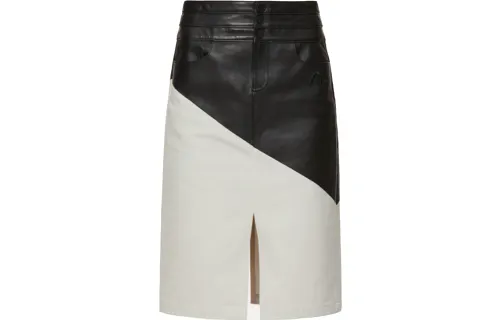 EVISU Denim Long Skirt Women's Black Bone