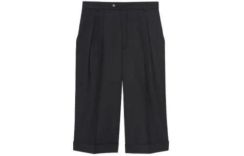 SAINT LAURENT SS21 Shorts Women's Black