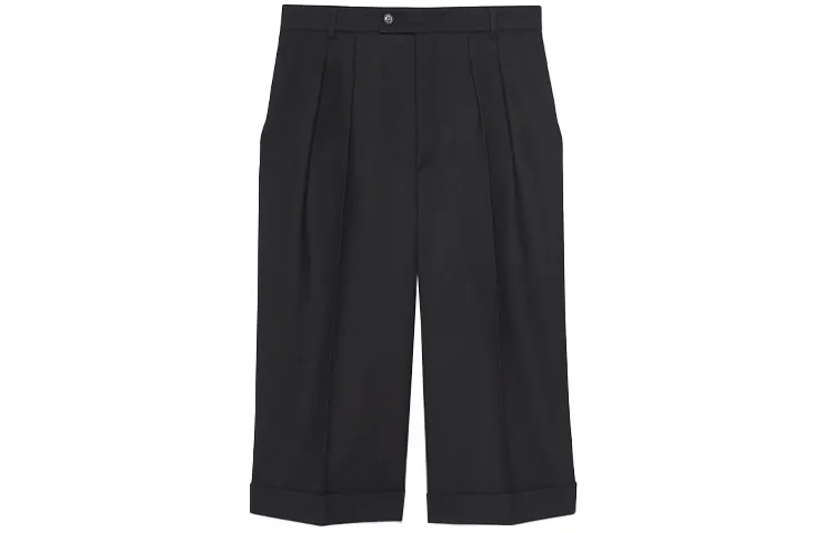 SAINT LAURENT SS21 Shorts Women's Black