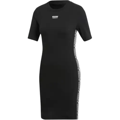 Adidas Originals Tape Short Sleeved Dress Women's Black
