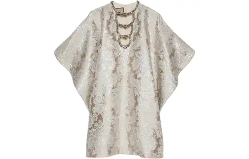 【Previous Season】floral-jacquard mini dress