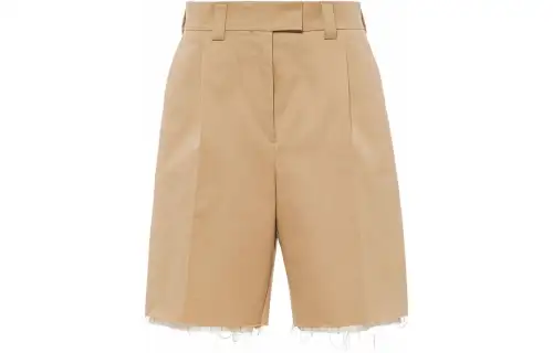 MIU MIU Chino Knee length Bermuda Shorts