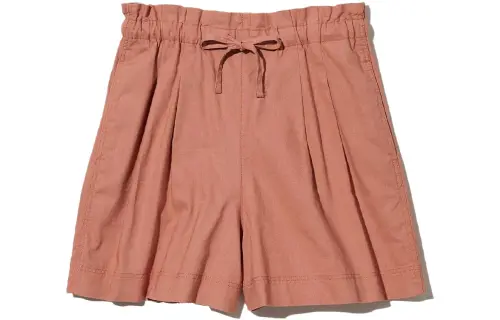 UNIQLO Casual Shorts Women's Camel Thin