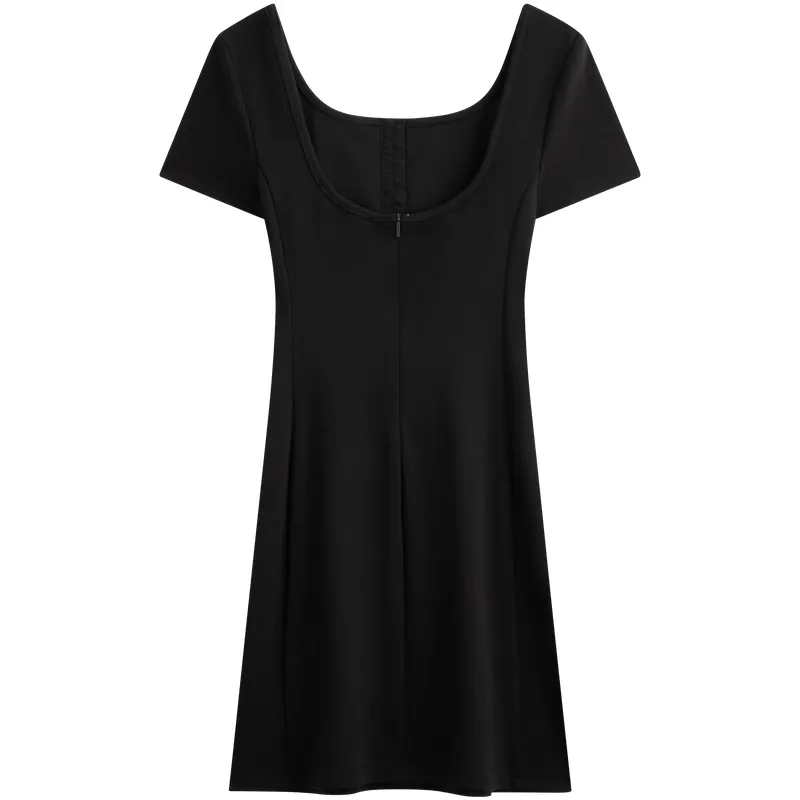 CALVIN KLEIN Short Sleeved Dress Women's Space Black