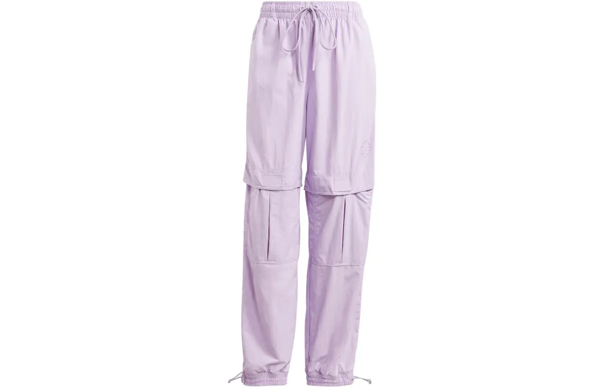 Adidas X Stella McCartney ASU Cargo Pants Women's Pink Purple Moderate Cuffed Pants