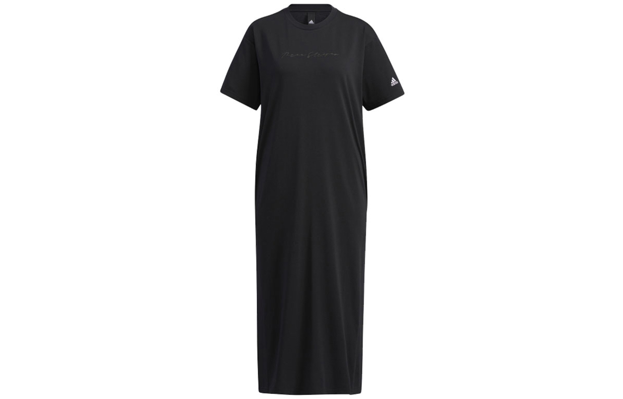 Женское платье adidas W Fi Tee Dress (черное)