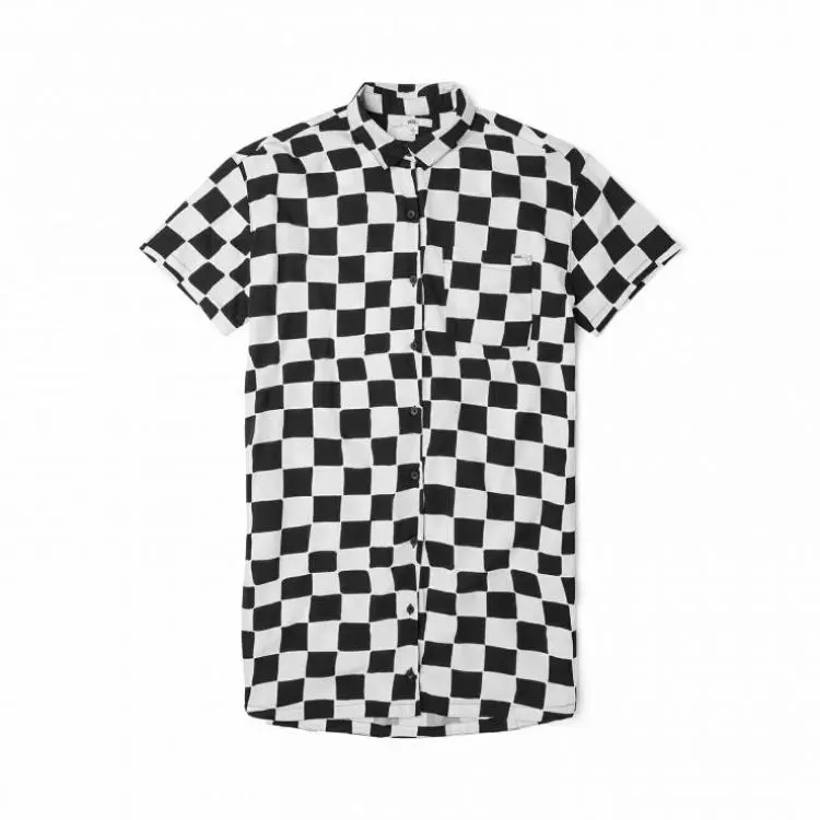 Vans DRESS Short Sleeved Dress Women's Black White