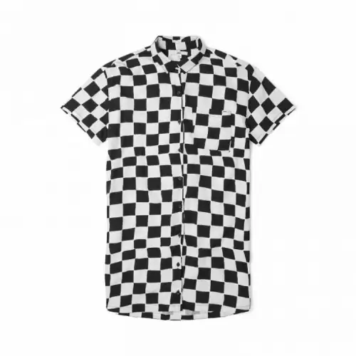Vans DRESS Short Sleeved Dress Women's Black White
