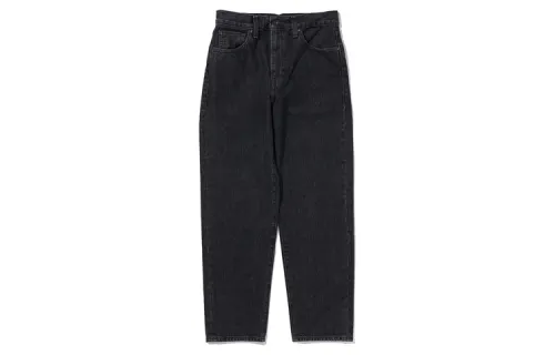 Levis Jeans Women's Black Gray Color Moderate Straight Fit Pants