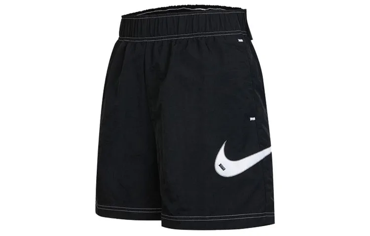 Nike Sportswear Swoosh Women's Woven High-Rise Shorts Black