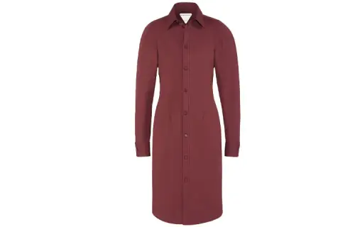 Bottega Veneta SS21 Long Sleeved Dress Women's