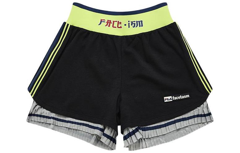Женские шорты Fila FUSION x FACETASM (черные)