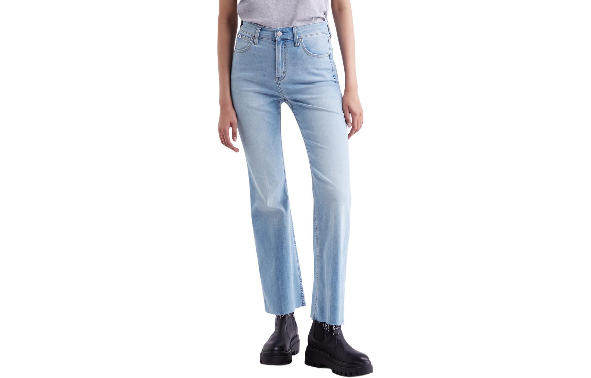 Женские джинсы CALVIN KLEIN Jeans SS24 (голубые)