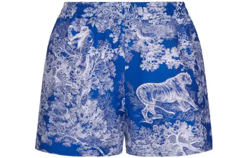 DIOR Casual Shorts Women's Blue