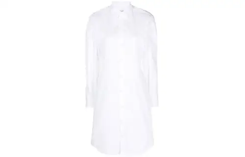 Bottega Veneta Long sleeve Poplin Shirtdress