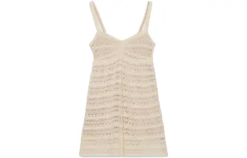 GUCCI Slip Dresses Women's Ivory
