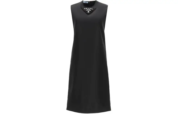PRADA Sleeveless Dress Women's Black