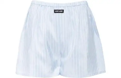 MIU MIU Casual Shorts Women's Blue Moderate