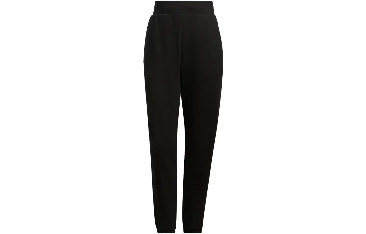 Adidas CITY ESCAPE Knitted Sweatpants Women's Black Moderate Cuffed Pants