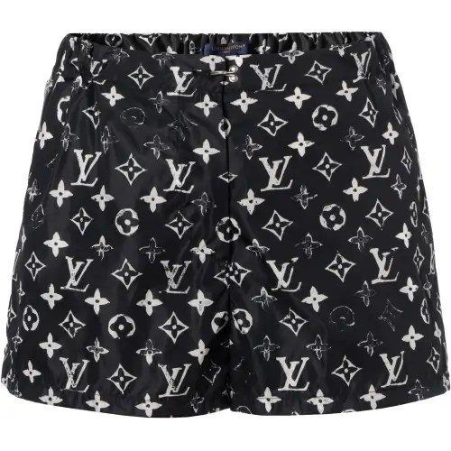 LOUIS VUITTON Stencil-effect Monogram Shorts