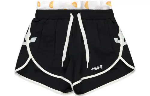 Li Ning X League Of Legends, Swimming Pool Party, Collaboration Collection Casual Shorts Women's Black Moderate
