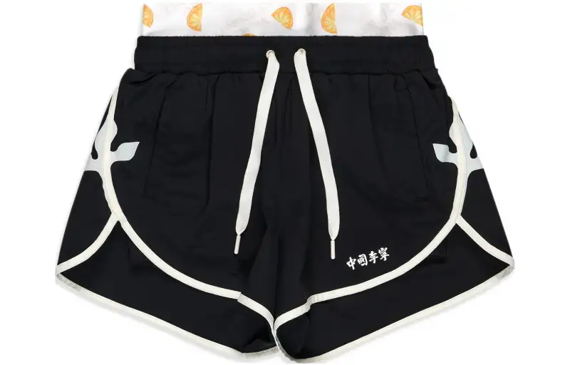 Li Ning X League Of Legends, Swimming Pool Party, Collaboration Collection Casual Shorts Women's Black Moderate