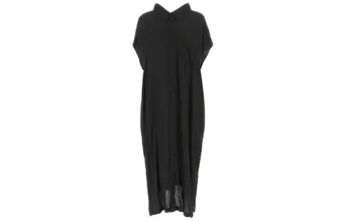 Balenciaga FW22 Short Sleeved Dress Women's Black
