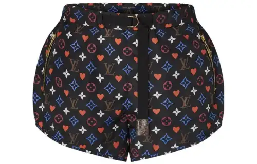 LOUIS VUITTON Casual Shorts Women's Black Moderate