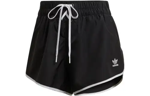 Adidas Originals Trefoil Hot Girl Lace Up Collection Hot Girl Collection Shorts Women's Black