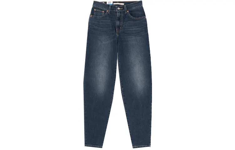 Levis Tapered Pants Jeans Women's Dark Blue