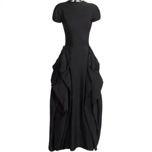 LOEWE Short Sleeved Dress Women's Black