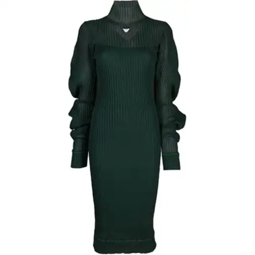 Bottega Veneta Long Sleeved Dress Women's