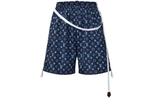 LOUIS VUITTON FW22 Casual Shorts Women's Blue