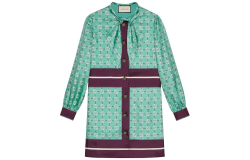 【Previous Season】pussy-bow shirt dress