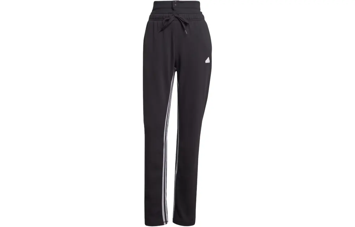 Adidas Dance All Gender Versatile French Terry Joggers Knitted Sweatpants Women's Black