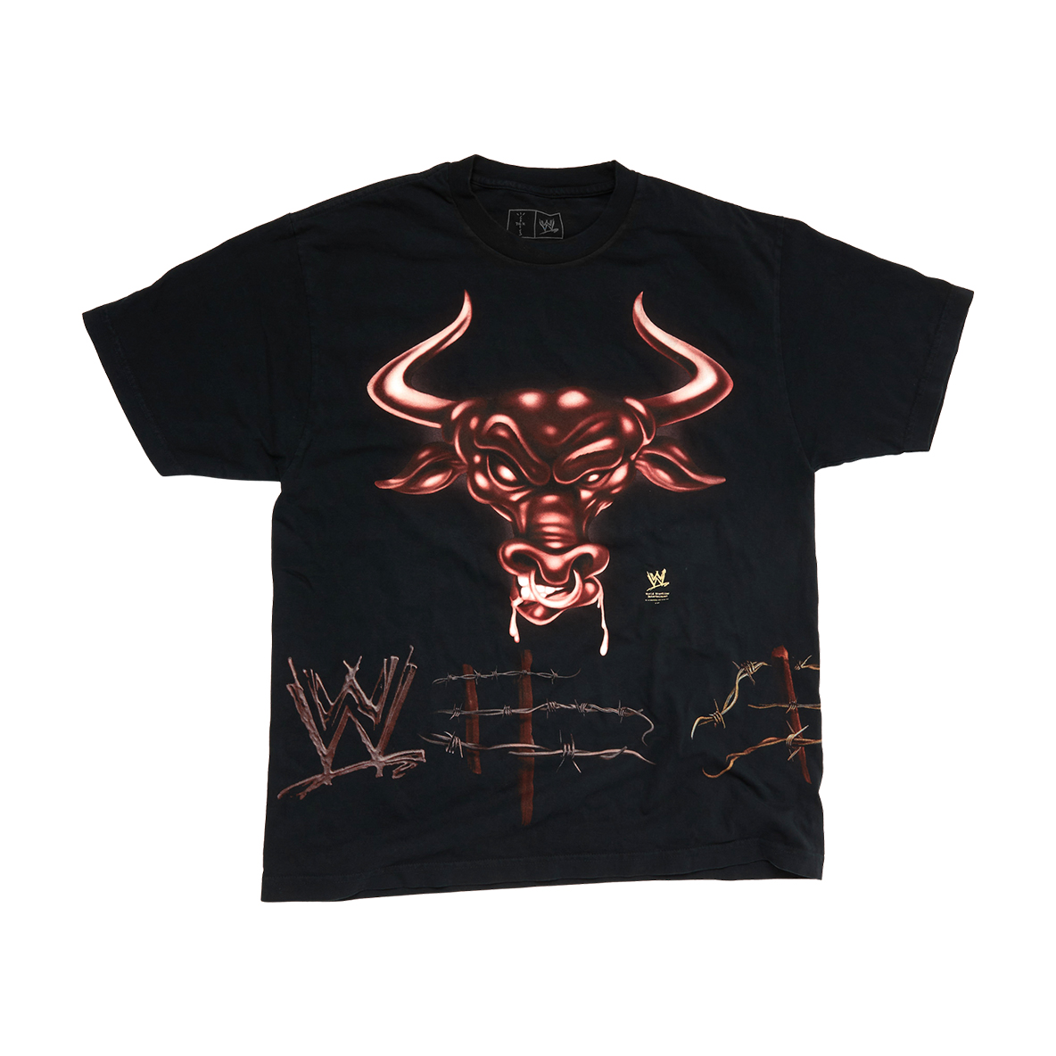 Футболка Travis Scott x WWE (черная)