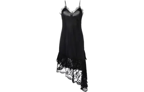 Vetements Sleeveless Dresses Women's Black Mid Length